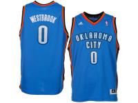 Russell Westbrook Oklahoma City Thunder adidas Youth Swingman Away Jersey - Light Blue
