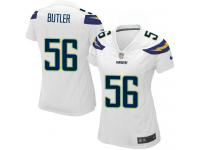 San Diego Chargers Donald Butler Women's Road Jersey - White Nike NFL #56 Game
