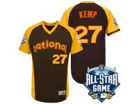 San Diego Padres Matt Kemp #27 Brown 2016 MLB All-Star Game Run Derby Authentic Cool Base Jersey