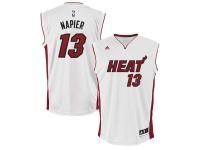 Shabazz Napier Miami Heat adidas Home Replica Jersey C White