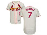 St.Louis Cardinals #7 Matt Holliday Cream Flexbase Authentic Collection Stitched Baseball Jersey