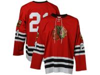 Stan Mikita Chicago Blackhawks Mitchell & Ness Throwback Authentic Vintage Jersey - Red