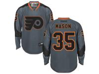 Steve Mason Philadelphia Flyers Reebok Cross Check Premier Fashion Jersey - Storm