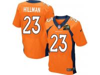 Super Bowl 50 Men Nike NFL Denver Broncos #23 Ronnie Hillman Authentic Elite Home Orange Jersey