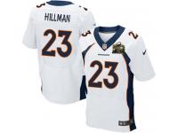 Super Bowl 50 Men Nike NFL Denver Broncos #23 Ronnie Hillman Authentic Elite Road White Jersey