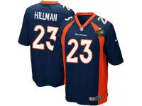 Super Bowl 50 Men Nike NFL Denver Broncos #23 Ronnie Hillman Navy Blue Game Jersey