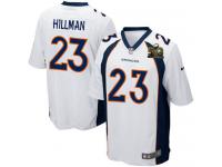 Super Bowl 50 Men Nike NFL Denver Broncos #23 Ronnie Hillman Road White Game Jersey
