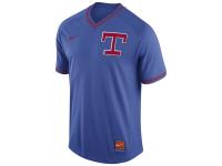 Texas Rangers Nike Cooperstown V-Neck Jersey 1.5 - Royal