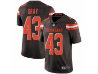 Trayone Gray Men's Cleveland Browns Nike Team Color Vapor Untouchable Jersey - Limited Brown