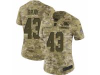 Trayone Gray Women's Cleveland Browns Nike 2018 Salute to Service Jersey - Limited Camo
