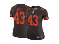 Trayone Gray Women's Cleveland Browns Nike Color Rush Jersey - Legend Vapor Untouchable Brown