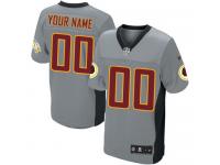 Washington Redskins Customized Men's Jersey - Grey Shadow Nike NFL Limited