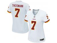 Washington Redskins Joe Theismann Women's Road Jersey - White Nike NFL #7 Game