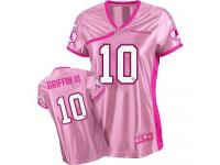 Washington Redskins Robert Griffin III Women's Jersey - Pink Be Luv'd Nike NFL #10 Game