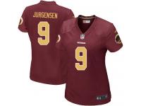 Washington Redskins Sonny Jurgensen Women's Alternate Jersey - Burgundy Red 80th Anniversary Nike NFL #9 Game
