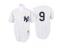 White 1961 Throwback Roger Maris Men #9 Mitchell And Ness MLB New York Yankees Jersey