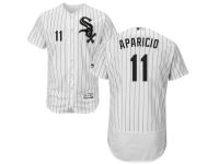 White-Black Luis Aparicio Men #11 Majestic MLB Chicago White Sox Flexbase Collection Jersey