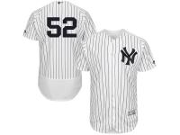 White-Navy C.C. Sabathia Men #52 Majestic MLB New York Yankees Flexbase Collection Jersey