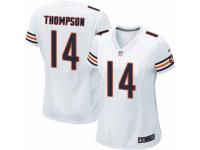 Women Nike Chicago Bears #14 Deonte Thompson Game White NFL Jersey
