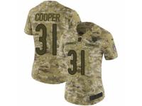 Women Nike Chicago Bears #31 Marcus Cooper Limited Camo 2018 Salute to Service NFL Jersey