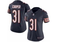 Women Nike Chicago Bears #31 Marcus Cooper Navy Blue Team Color Vapor Untouchable Limited Player NFL Jersey