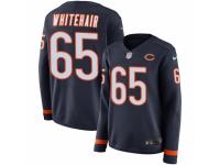 Women Nike Chicago Bears #65 Cody Whitehair Limited Navy Blue Therma Long Sleeve NFL Jersey