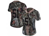 Women Nike Cleveland Browns #51 Jamie Collins Limited Camo Rush Realtree NFL Jersey
