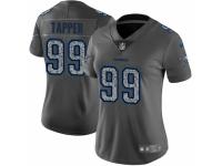 Women Nike Dallas Cowboys #99 Charles Tapper Gray Static Vapor Untouchable Game NFL Jersey