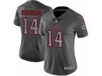 Women Nike Kansas City Chiefs #14 Demarcus Robinson Gray Static Vapor Untouchable Game NFL Jersey