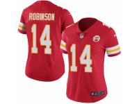 Women Nike Kansas City Chiefs #14 Demarcus Robinson Red Team Color Vapor Untouchable Limited Player NFL Jersey
