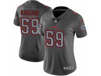 Women Nike Kansas City Chiefs #59 Reggie Ragland Gray Static Vapor Untouchable Game NFL Jersey