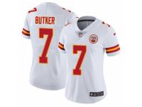 Women Nike Kansas City Chiefs #7 Harrison Butker White Vapor Untouchable Limited Player NFL Jersey