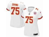 Women Nike Kansas City Chiefs #75 Cameron Erving Game White NFL Jersey