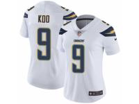 Women Nike Los Angeles Chargers #9 Younghoe Koo White Vapor Untouchable Limited Player NFL Jersey