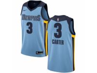 Women Nike Memphis Grizzlies #3 Jevon Carter Light Blue NBA Jersey Statement Edition