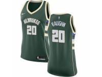 Women Nike Milwaukee Bucks #20 Rashad Vaughn Green Road NBA Jersey - Icon Edition