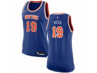 Women Nike New York Knicks #19 Willis Reed Royal Blue NBA Jersey - Icon Edition