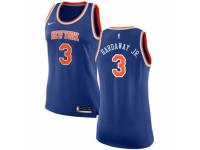 Women Nike New York Knicks #3 Tim Hardaway Jr. Royal Blue NBA Jersey - Icon Edition