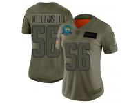 Women's #56 Limited Quincy Williams II Camo Football Jersey Jacksonville Jaguars 2019 Salute to Service