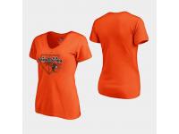 Women's Baltimore Orioles Orange Vintage 2019 Spring Training T-Shirt