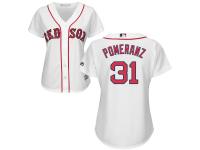 Women's Boston Red Sox #31 Drew Pomeranz Majestic White Home Cool Base Jersey