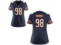 Women's Chicago Bears #98 Bilal Nichols Nike Navy Blue Game Jersey