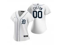Women's Detroit Tigers Custom Nike White 2020 Home Jersey