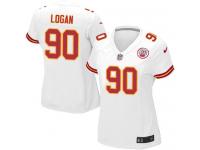 Women's Game Bennie Logan #90 Nike White Road Jersey - NFL Kansas City Chiefs