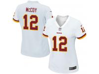 Women's Game Colt McCoy #12 Nike White Road Jersey - NFL Washington Redskins