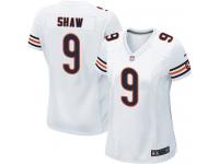 Women's Game Connor Shaw #9 Nike White Road Jersey - NFL Chicago Bears