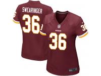 Women's Game D.J. Swearinger #36 Nike Burgundy Red Home Jersey - NFL Washington Redskins