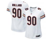 Women's Game Jonathan Bullard #90 Nike White Road Jersey - NFL Chicago Bears