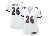 Women's Game Marlon Humphrey #26 Nike White Road Jersey - NFL Baltimore Ravens