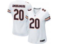 Women's Game Prince Amukamara #20 Nike White Road Jersey - NFL Chicago Bears